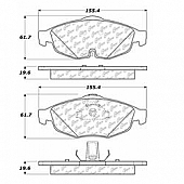 Stop Tech/ Power Slot Brake Pad - 104.08690