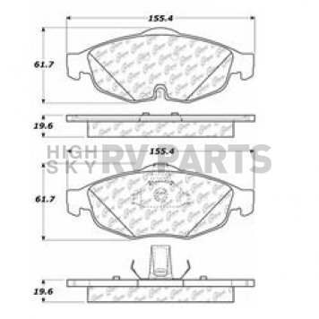 Stop Tech/ Power Slot Brake Pad - 104.08690