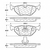 Stop Tech/ Power Slot Brake Pad - 106.06921