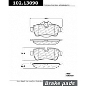 Stop Tech/ Power Slot Brake Pad - 102.13090