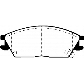 EBC Brakes Brake Pad - DP2803