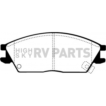 EBC Brakes Brake Pad - DP2803