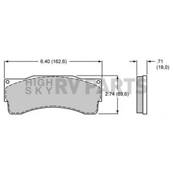 Wilwood Brakes Brake Pad - 150-9411K