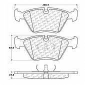 Stop Tech/ Power Slot Brake Pad - 103.03940