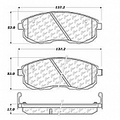 Stop Tech/ Power Slot Brake Pad - 103.06530