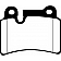 EBC Brakes Brake Pad - DP31944C