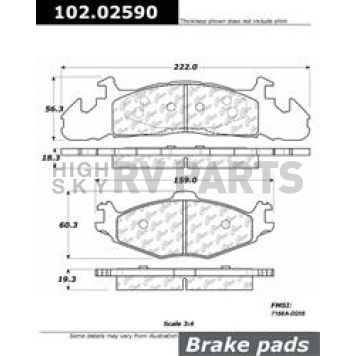 Stop Tech/ Power Slot Brake Pad - 102.02590