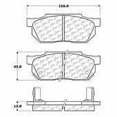 Stop Tech/ Power Slot Brake Pad - 104.02560