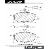 Stop Tech/ Power Slot Brake Pad - 102.02900