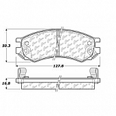 Stop Tech/ Power Slot Brake Pad - 300.05070