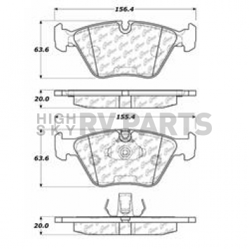 Stop Tech/ Power Slot Brake Pad - 104.09460