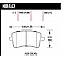 Hawk Performance Brake Pad - HB642Z.658
