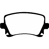 EBC Brakes Brake Pad - DP31518C