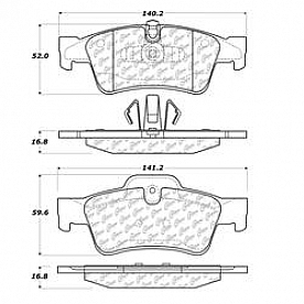 Stop Tech/ Power Slot Brake Pad - 104.11220