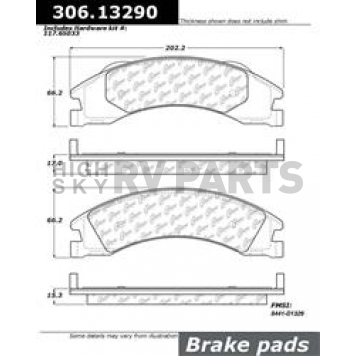 Stop Tech/ Power Slot Brake Pad - 306.13290