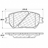 Stop Tech/ Power Slot Brake Pad - 300.09080