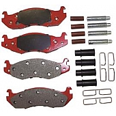 Crown Automotive Jeep Replacement Disc Brake Pad Set 83501167MK