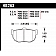Hawk Performance Brake Pad - HB262N.540