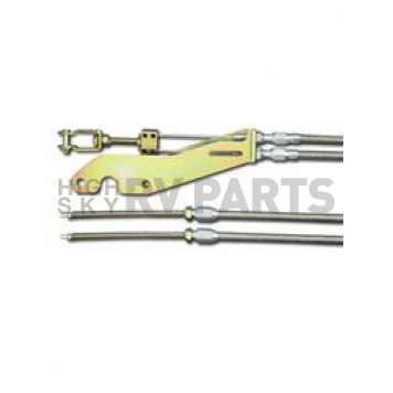 Lokar Performance Parking Brake Cable - EC-80WTHT