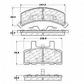Stop Tech/ Power Slot Brake Pad - 103.03690
