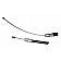 Raybestos Brakes Parking Brake Cable - BC95222