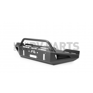Fab Fours Bumper Red Steel 1-Piece Design Steel Black - M20RS50621-1