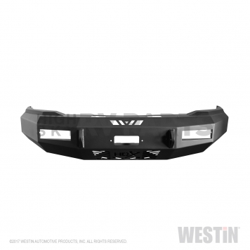 Westin Automotive Bumper HDX 1-Piece Design Steel Black - 58151515-2