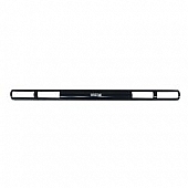 Westin Public Safety Bumper Push Bar Top Channel Cover Powder Coated Black Steel - 366015S4