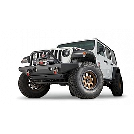 Warn Bumper Rock Crawler 1-Piece Design Steel Black - 102146