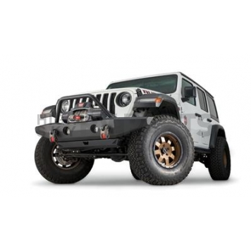 Warn Bumper Rock Crawler 1-Piece Design Steel Black - 102146