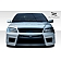 DuraFlex Bumper Cover Plain  Evo X Fiberglass - 108197