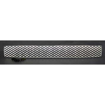 Street Scene Bumper Grille Insert Mesh Satin Silver Aluminum - 95077859