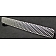 Street Scene Bumper Grille Insert Mesh Satin Silver Aluminum - 95077859