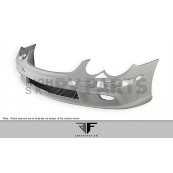 Extreme Dimensions Bumper Cover Plain Aero Function AF-1 Glass Fiber Composites - 107393-2