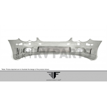 Extreme Dimensions Bumper Cover Plain Aero Function AF-1 Glass Fiber Composites - 107393-3