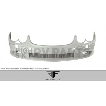 Extreme Dimensions Bumper Cover Plain Aero Function AF-1 Glass Fiber Composites - 107393-4
