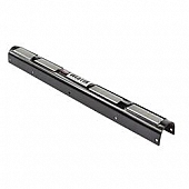 Westin Public Safety Bumper Push Bar Top Channel Cover Powder Coated Black Steel - 36-6005C4XT4