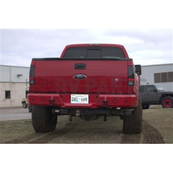Iron Cross Bumper 1-Piece Heavy Duty Base Steel Black - 2142599S