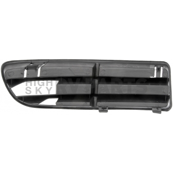 Help! By Dorman Bumper Grille Insert Horizontal Bar Black Plastic - 45163-1