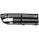 Help! By Dorman Bumper Grille Insert Horizontal Bar Black Plastic - 45163