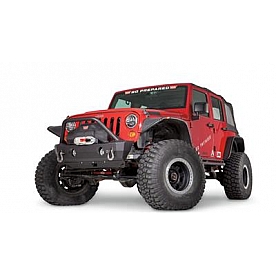Warn Bumper Rock Crawler 1-Piece Design Steel Black - 102520