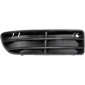 Help! By Dorman Bumper Grille Insert Horizontal Bar Black Plastic - 45164