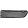 Help! By Dorman Bumper Grille Insert Horizontal Bar Black Plastic - 45164