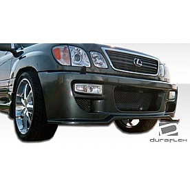 DuraFlex Bumper Cover Plain  Platinum Fiberglass - 102004