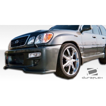 DuraFlex Bumper Cover Plain  Platinum Fiberglass - 102004-4