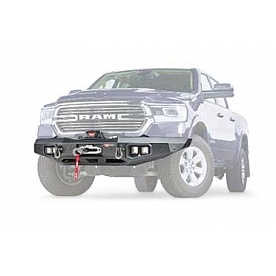 Warn Bumper Ascent Textured Steel Black - 103638