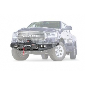 Warn Bumper Ascent Textured Steel Black - 103638