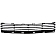 Help! By Dorman Bumper Grille Insert Snaps In Black Plastic - 45172