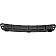 Help! By Dorman Bumper Grille Insert Snaps In Black ABS Plastic - 45173