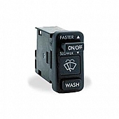 Velvac Windshield Wiper Switch - Universal Dash Mount - 090120